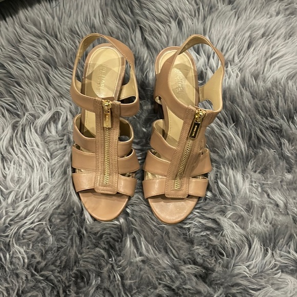 MICHAEL Michael Kors Shoes - Michael Kors Tan Heels